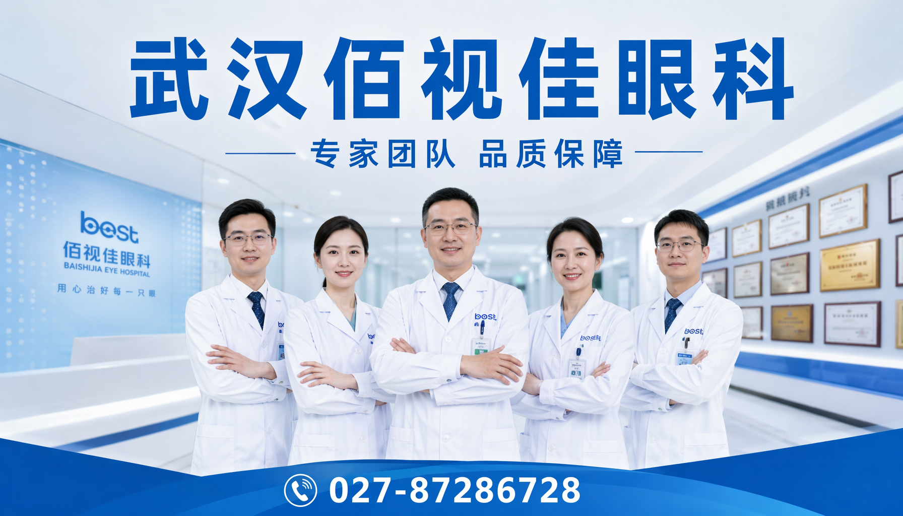 孝感近视手术｜武汉佰视佳眼科林可劼院长张鑫主任医疗团队